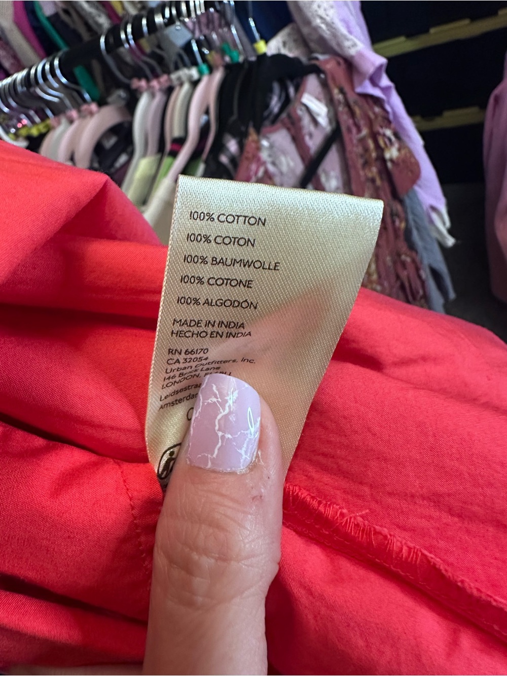 Free People Vibrant Red Mini Skirt - Picture 9 of 9